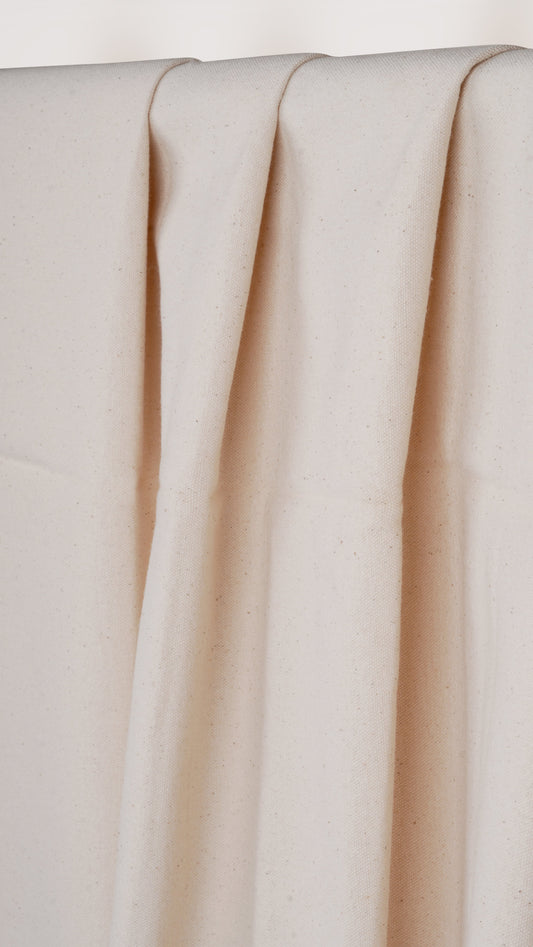 2x14 Canvas Cotton Fabric – 340 GSM | 63” Width | Durable Industrial Grade